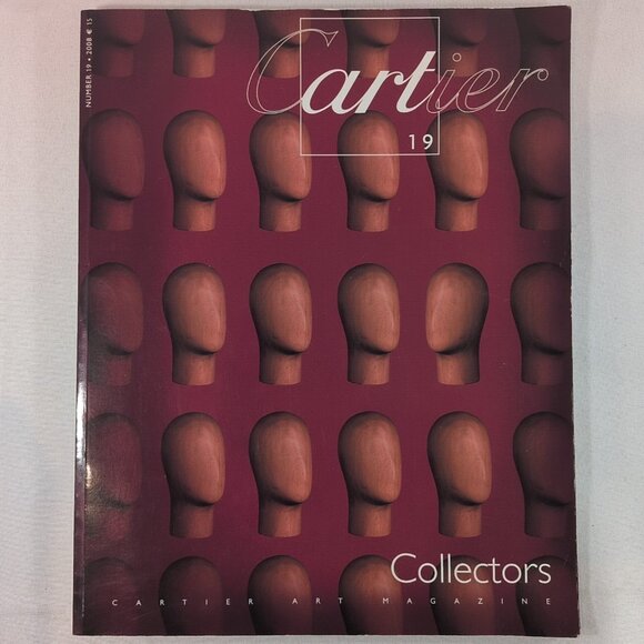 Cartier 2008 Art Magazine Collectors No.19 English French Red - Picture 1 of 16